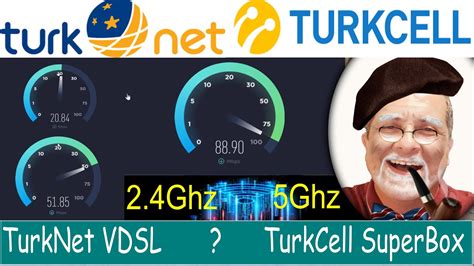 TurkCell SuperBox ve TurkNet VDSL internet karşılaştırması YouTube