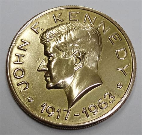Usa Commemorative Medal John F Kennedy 1917 1963 Gold Catawiki