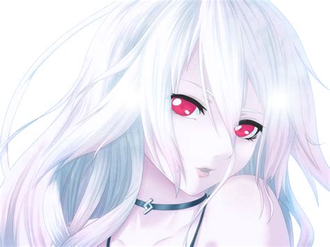 Red Eyes Anime Girl By Angelzhearts On Deviantart