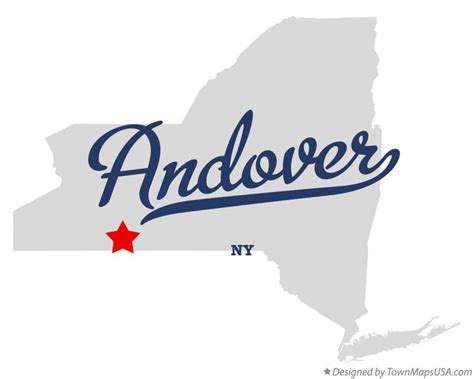 Map Of Andover Ny New York