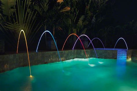 Magicstream Laminar Led Tan Lid 12v 100 Foot Cable Pool Fountain