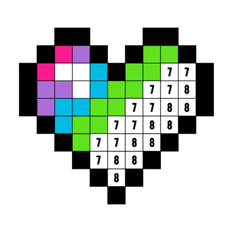 Play Pixel Art Color By Number Online9bobnet Free Online Games
