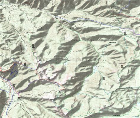 Arch Rock Trail, Castle Mountain Trail, Greenwater Lakes Trail, Lost Lake Trail, Maggie Creek 