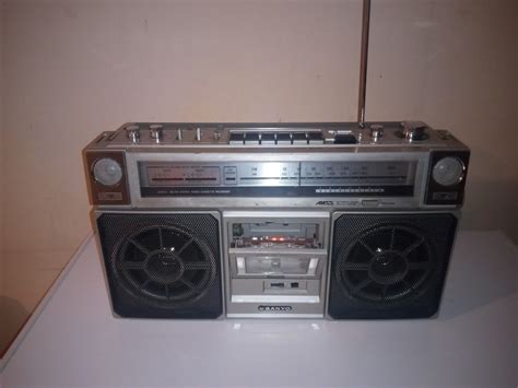 Sanyo M Vintage S Ghetto Blaster Boom Grelly Usa