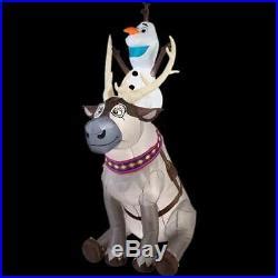 Maybe you would like to learn more about one of these? Christmas 7.5 Gemmy Lighted Frozen Olaf & Sven Airblown ...