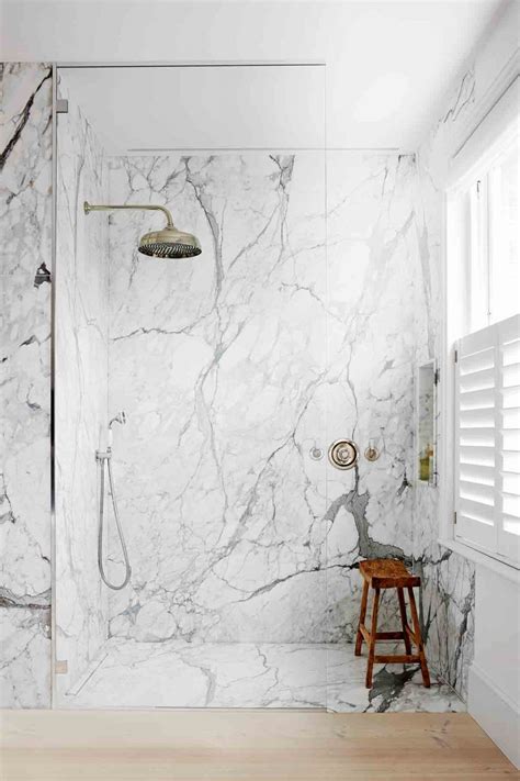 Stunning Shower Room Ideas Drenched With Style Marble Bathroom