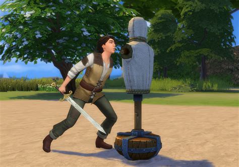 Ts4 Practice Sword Fighting Mod History Lovers Sims Blog
