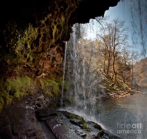 Behind The Waterfall Photograph By Gal Gross