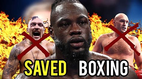 Deontay Wilder FURIOUS With Tyson Fury Vs Francis Ngannou YouTube