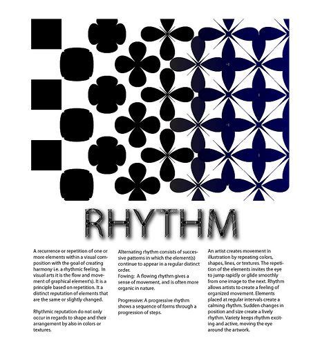 Rhythm Design Principle Examples