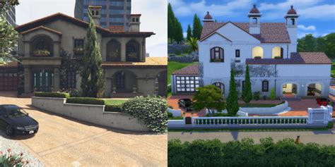 Tristy Snow — Michaels House From Gta V In The Sims 4 Part 1