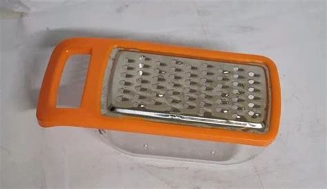 Multicolor Stainless Steel Vegetable And Cheese Grater For Kitchen A1
