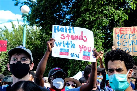 Haitians embrace Black Lives Matter, join protests for justice, police accountability - The ...
