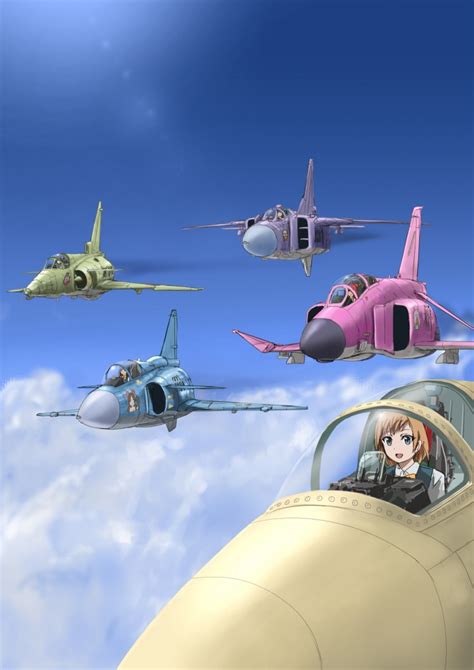 Fighter Jet Girl Anime