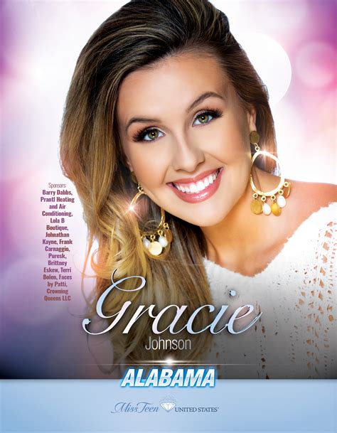 Gracie Johnson Miss Teen Alabama United States 2019 United States