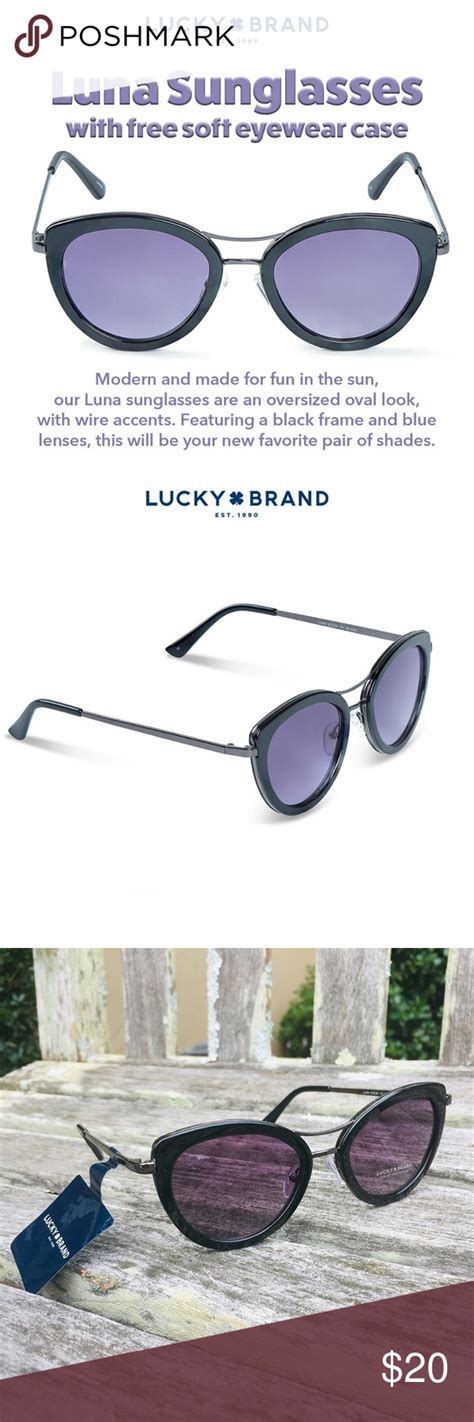 Lucky Brand Sunglasses Luna W Free Soft Case Lucky Brand Sunglasses Sunglasses Lucky Brand