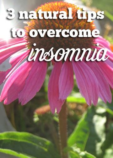Three Natural Tips To Overcome Insomnia