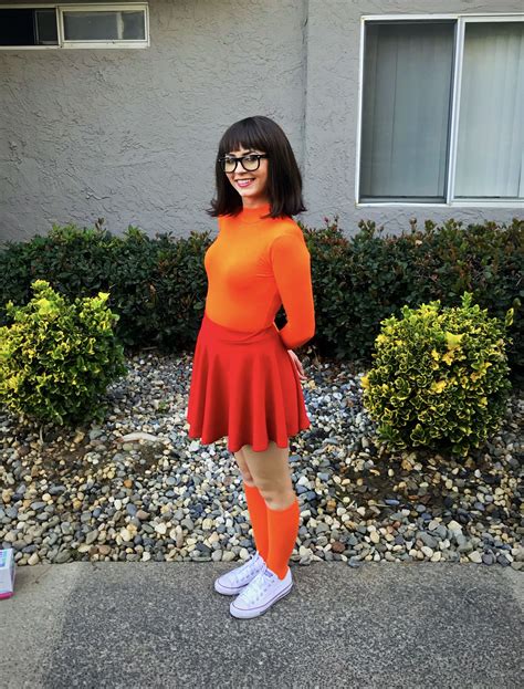 Velma Halloween Costume Hot Costume Cosplay Outfits Velma Halloween