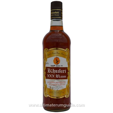 khukri xxx rum ultimate rum guide