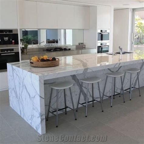 Bench kitchen marble illustrations & vectors. Calacatta Carrara White Marble Counter Top/Kitchen Tops ...