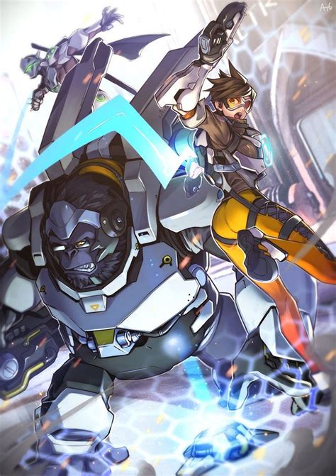 Overwatch Genji X Tracer Yahoo Image Search Results Overwatch