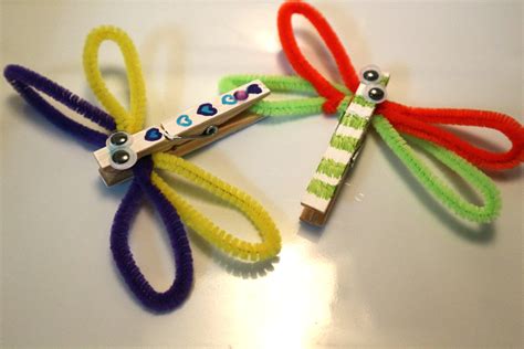 Butterfly Clothespin Easy Kids Craft My Bright Ideas