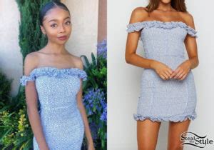 Last week wednesday, skai shared her graduation photos via twitter and instagram with. Skai Jackson Clothes & Outfits | Steal Her Style