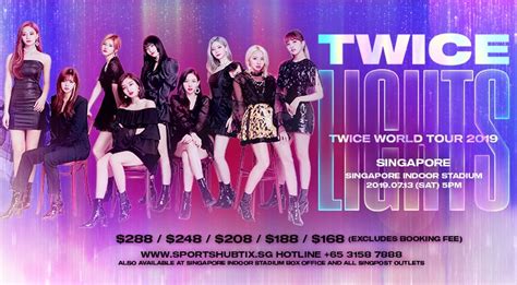 Twice World Tour 2019 Twicelights In Singapore Sg Eventmart