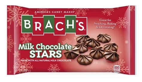 Brachs Milk Chocolate Stars 92 Oz Pack Of 4 Grocery