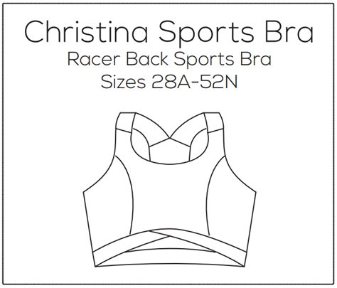 Pattern Review Porcelynne Christina Sports Bra Sports Bra Sewing