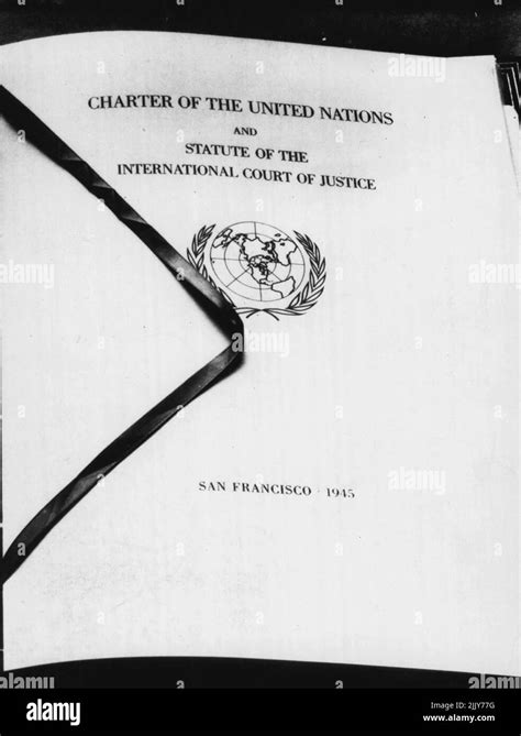 Title Page Of United Nations Chapter This Is The Title Page Of The