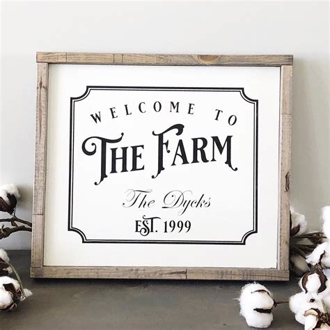 Welcome To The Farm Personalizable Svg File Board And Batten Design Co