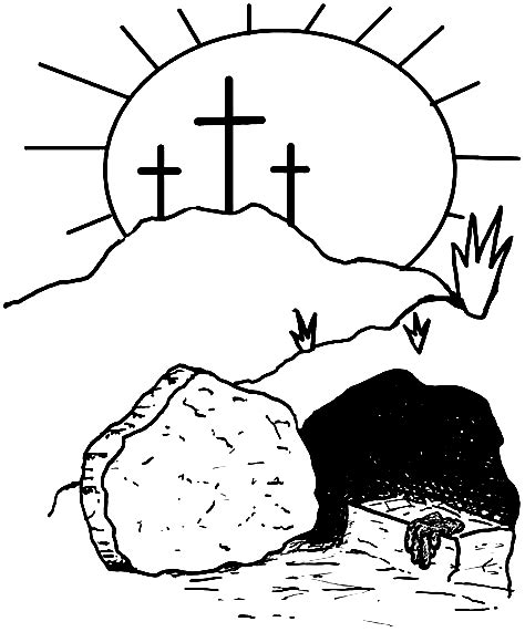 Jesus Tomb Guards Colouring Pages Jesus Coloring Page