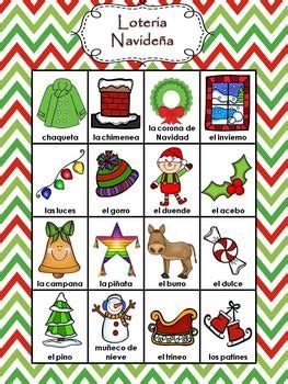 ¡hoy estoy tan emocionada de compartir contigo esta colección de ideas y manualidades navideñas para niños! La Navidad, Christmas Activity in Spanish: Lotería ...