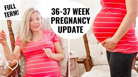 having contractions 36 37 week pregnancy update em at home youtube