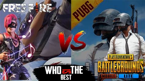 Garena free fire is the ultimate survival shooter game available on mobile. Pubg Mobile Lite Vs Free Fire Comparison Which Game Is ...