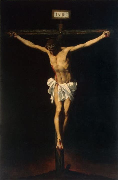 Francisco De Zurbar N Crucifixion Oil On Canvas The Hermitage St Petersburg Jesus