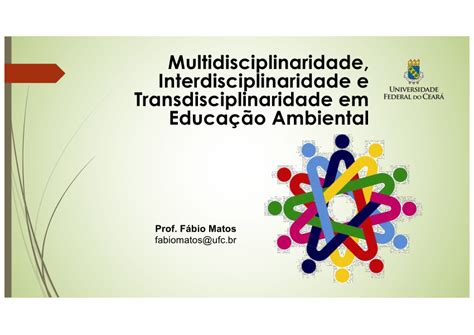 Multidisciplinaridade Interdisciplinaridade E Transdisciplinaridade