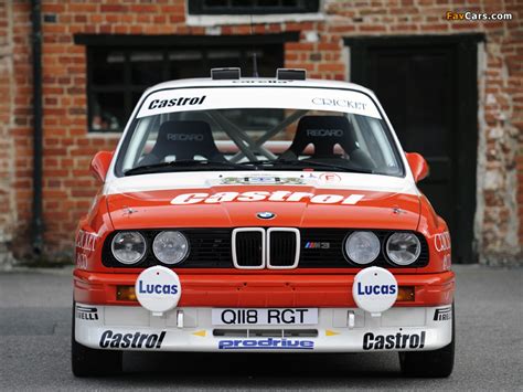 Rally racing has always produced some of the world's greatest race cars. Images of BMW M3 Group A Rally (E30) 1987-90 (800x600)