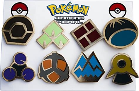 Buy Pokemon Gym Badges Sinnoh Gen 4 Sinnoh League Ash Ketchum Cosplay Collection Set Of