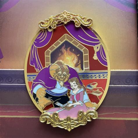 Beauty And The Beast Fireplace Lenticular Limited Edition Loungefly