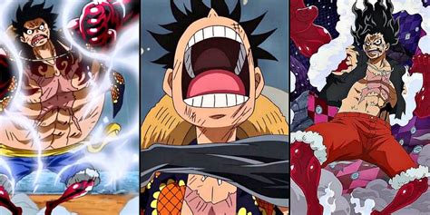 One Piece Luffy Gear 1 2 3 4 One Piece All Of Luffy S Gears Ranked By