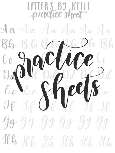 This collection of 40 quotes motivates students to practice cursive and sparks rich discussions that build character. Uppercase and Lowercase A-Z Practice Sheets - INSTANT DOWNLOAD | Hand lettering practice sheets ...