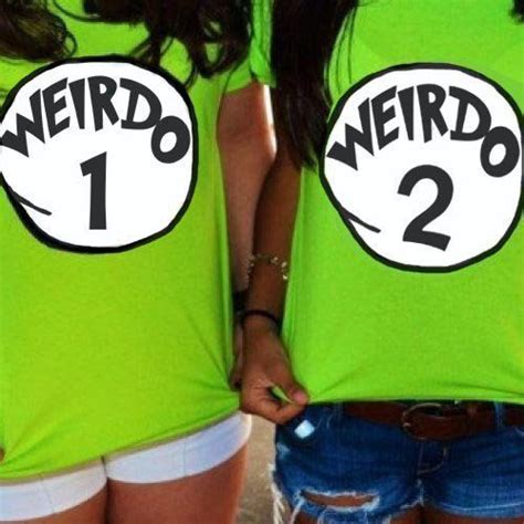 Anyone Want To Be Weirdo 2 Best Friend Outfits Bff Outfits Bff Shirts