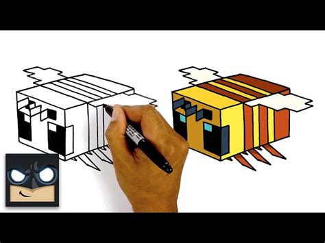 Maybe you would like to learn more about one of these? How To Draw Minecraft Bee | Step By Step Tutorial - Videos ...