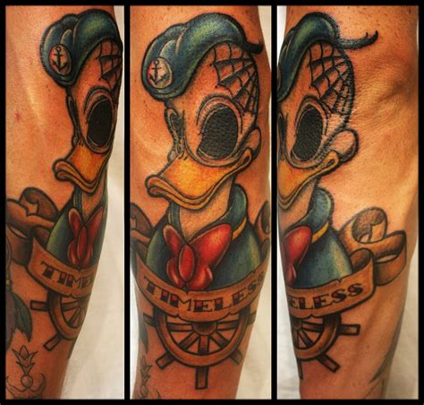 Https://tommynaija.com/tattoo/donald Duck Tattoo Design