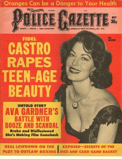 The National Police Gazette May 1963 National Police Police National
