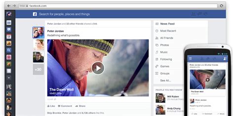 Facebook Unveils A New News Feed With Larger Images Choice Of Feeds