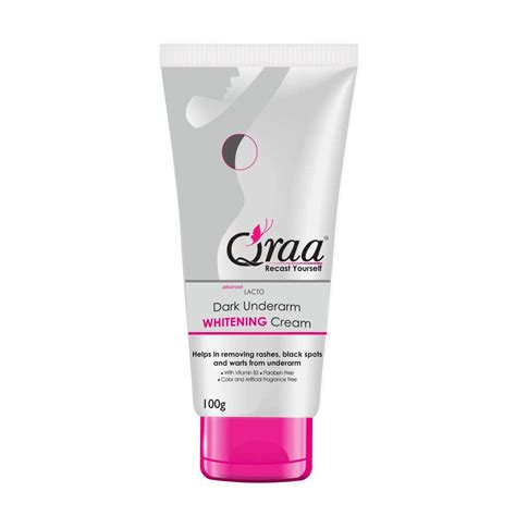 Buy Qraa Advanced Lacto Dark Underarm Whitening Cream 100g For Even