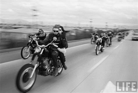 Life Archive Hells Angels C 1965 A Continuous Lean